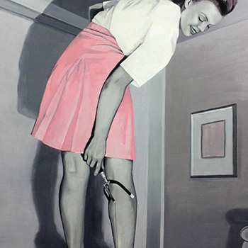 Painted on - Óleo sobre lienzo 195x148cm