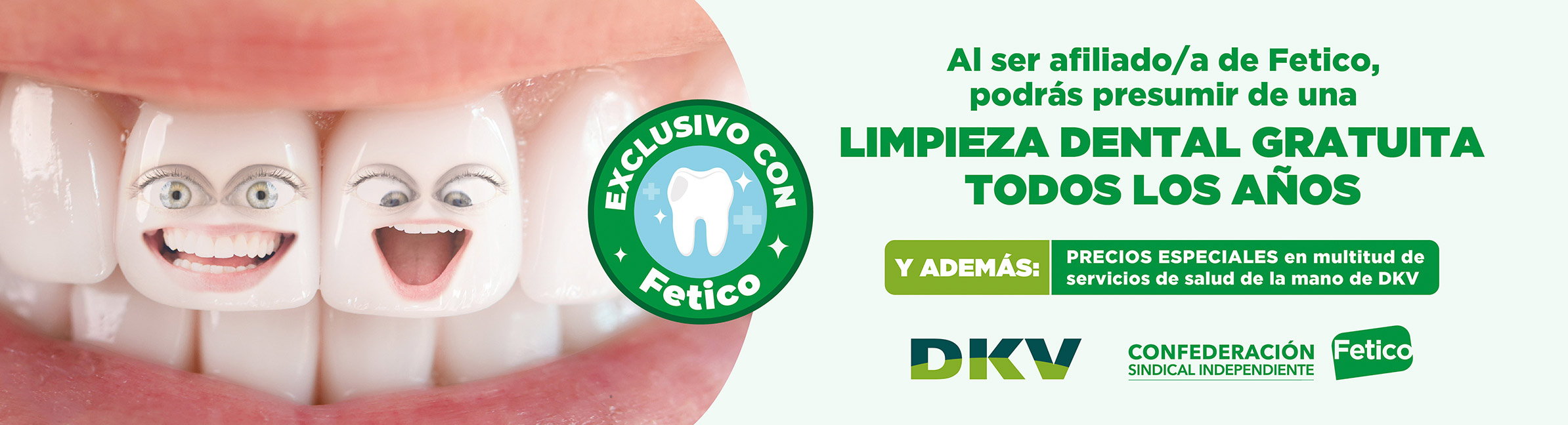 Limpieza dental con Fetico y DKV