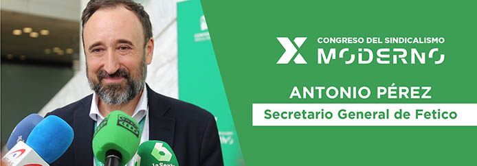 Declaraciones a los medios de Antonio Pérez, Secretario General de Fetico