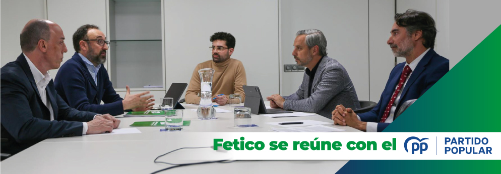 Fetico traslada sus propuestas al Partido Popular